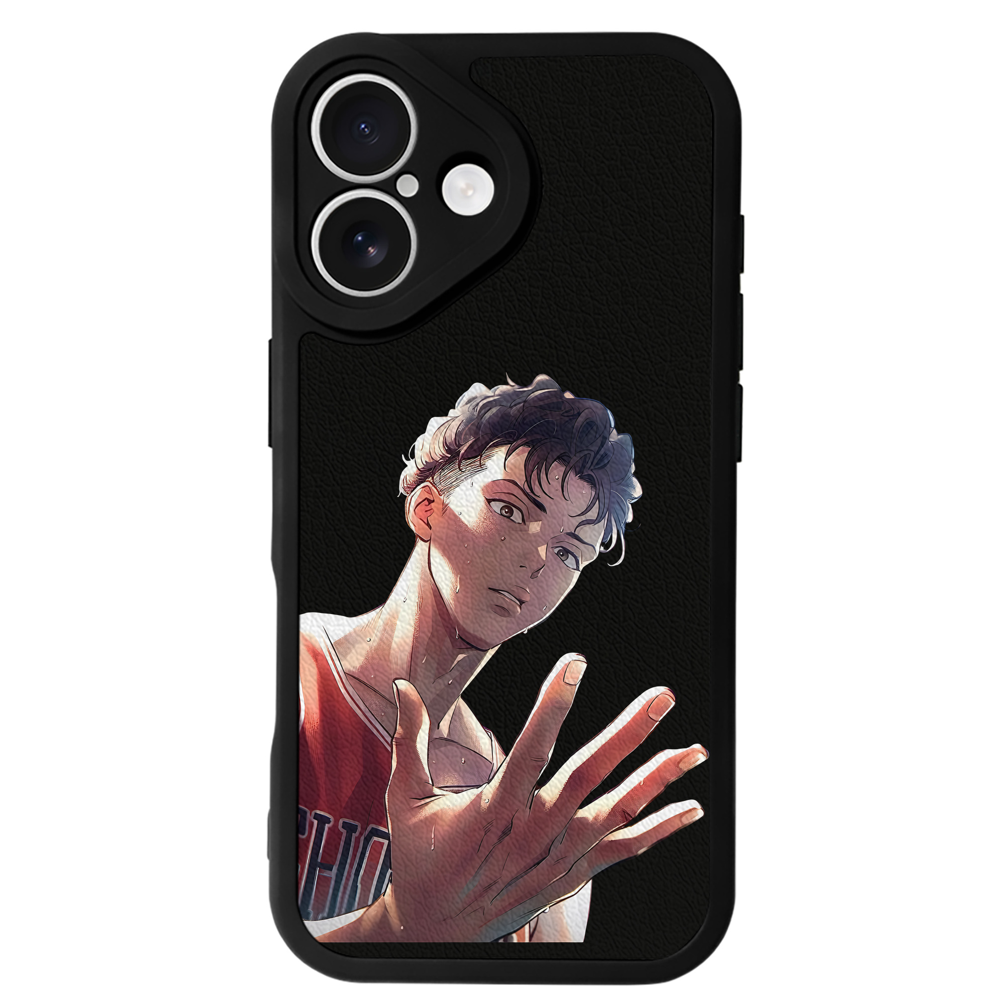 （画像用） SLAM DUNK／スラムダンク 【iPhone 16シリーズ対応】シリコンスマホケース（レザー調） 材質：シリコン